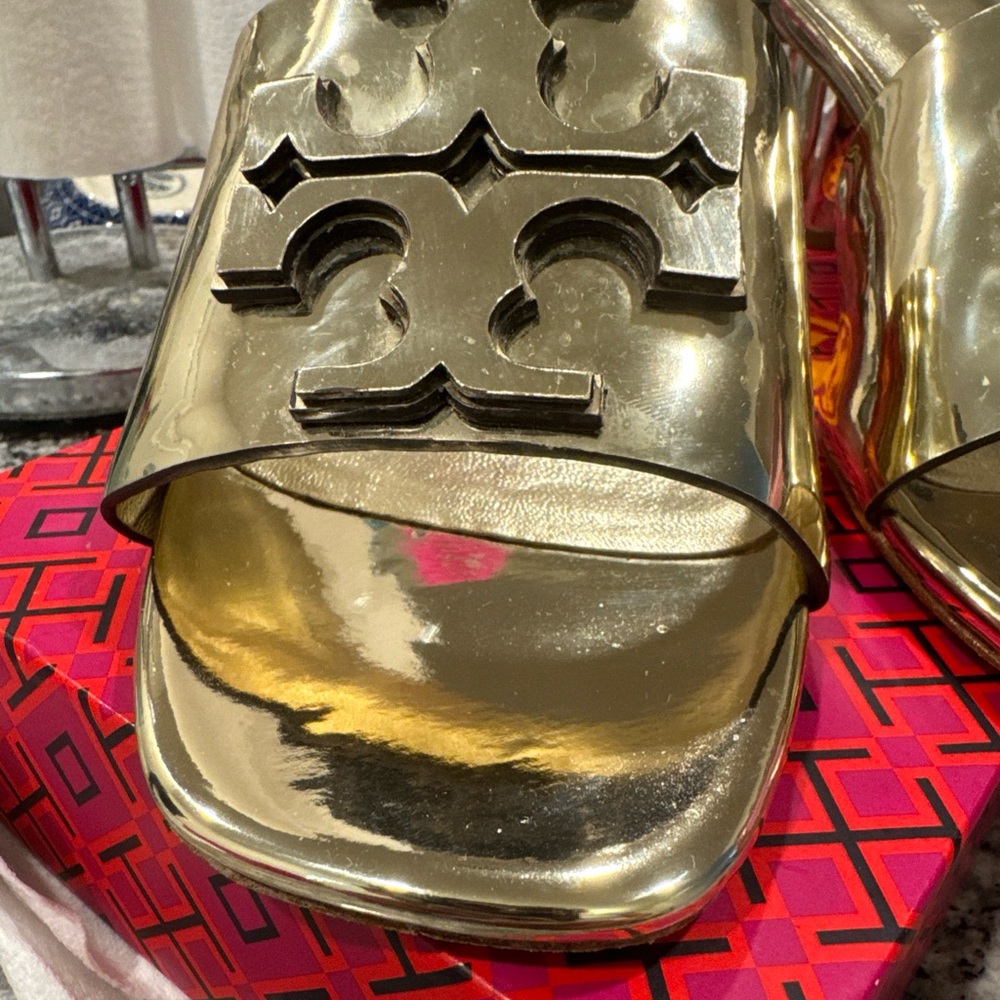 Tory Burch Ines Mule Sandals - Picture 7 of 10